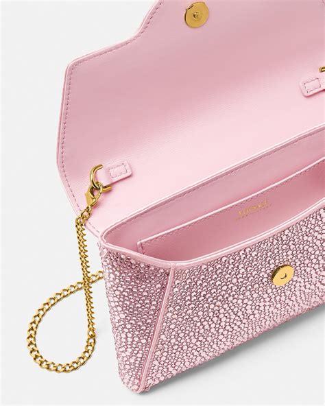 crystal la medusa envelope clutch